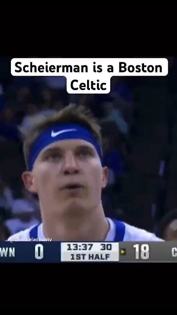 Scheierman is a Boston Celtic #shorts #basketballshorts #basketball #nba #sports #bostonceltics