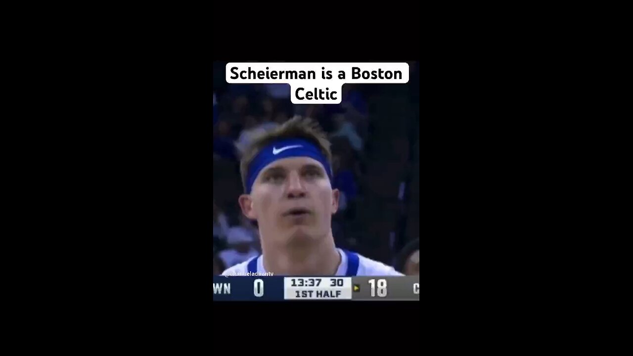 Scheierman is a Boston Celtic #shorts #basketballshorts #basketball #nba #sports #bostonceltics