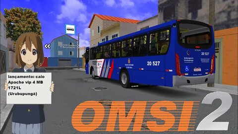 Lançamento Caio apache Vip 4| OMSI 2 mapa Bolsão Linha 01