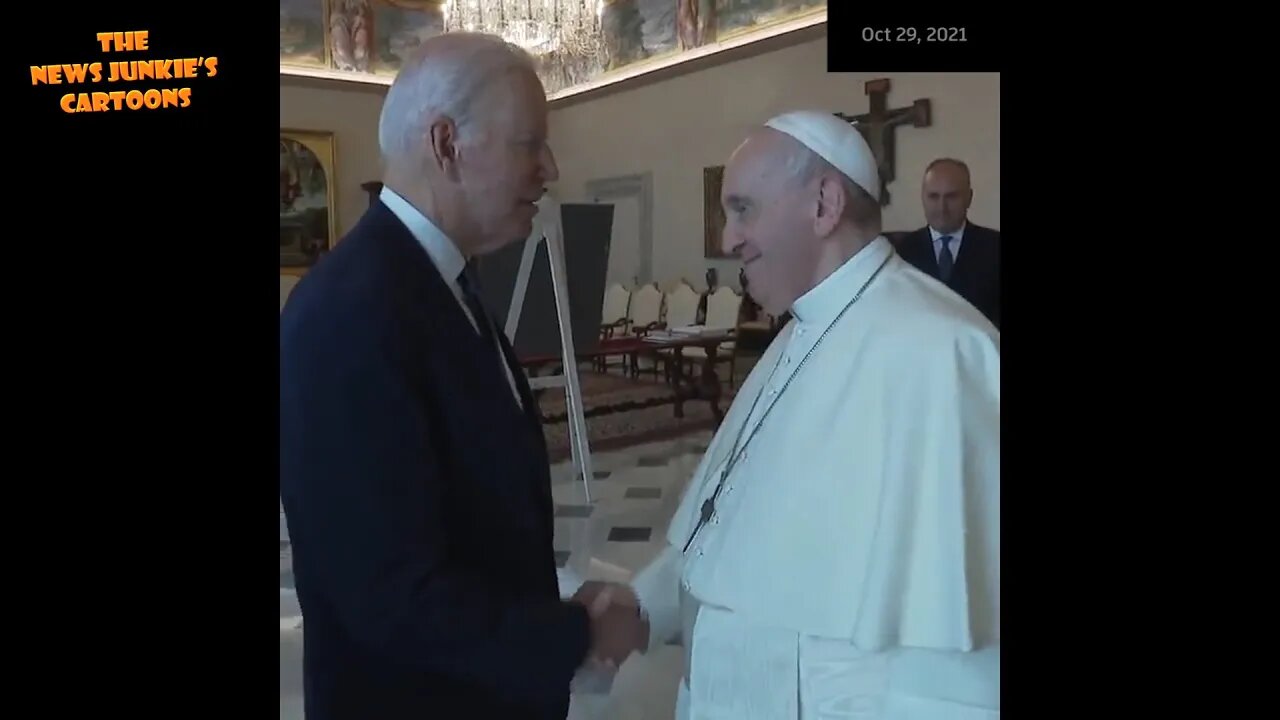 Biden at the meeting with Pope: "You're the famous African-American baseball player in America."