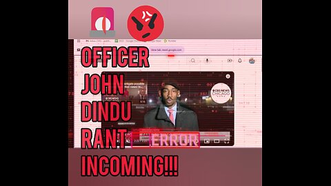 Officer John Goes On A Dindu Rant: No. 3