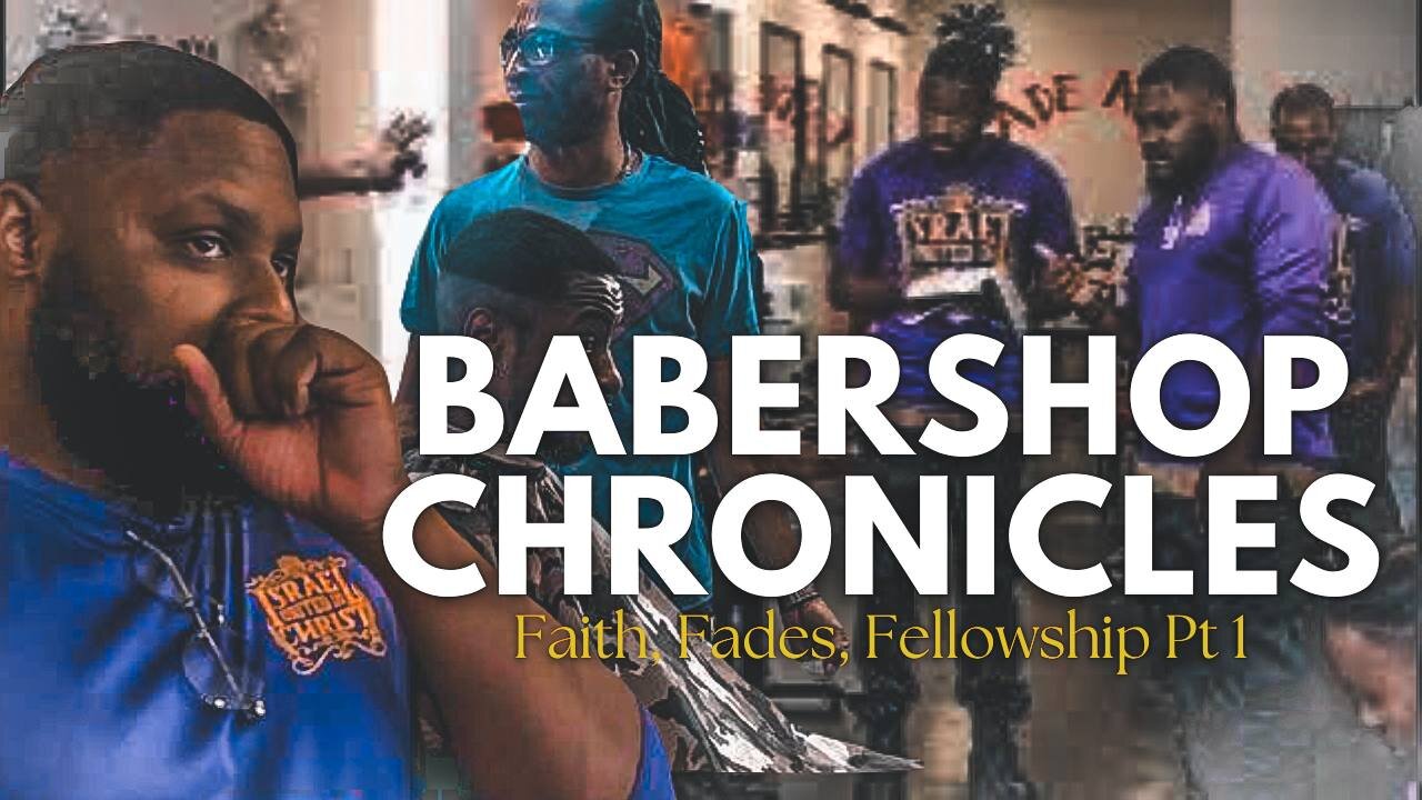 💈Barbershop Chronicles: Faith, Fades, and Fellowship Part 1 #iuic #iuiclouisville #barbershop #fades