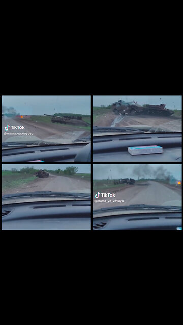 Bakhmut to Ivankovskoye: On road we see destroyed Ukrainian military hardware