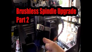 3018 CNC 500W brushless spindle upgrade, cut aluminum and possibly steel GRBL Mach3 10V Part 2