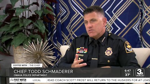 Coffee With the Chief: Omaha Police Chief Todd Schmaderer