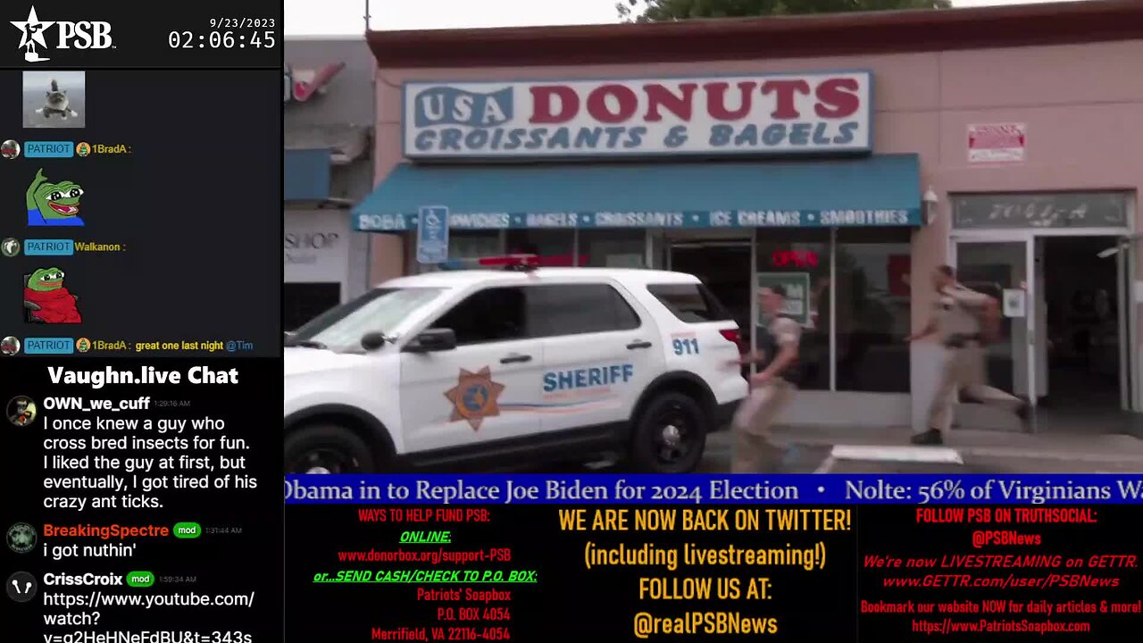 2023-09-23 02:00 EDT - Overnight With Sistergirl & AOC