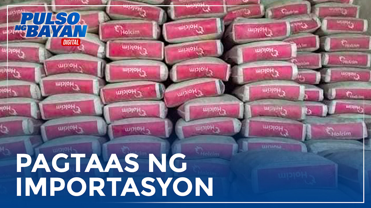 Grupo ng mga supplier ng semento, umaaray na sa pagtaas ng importasyon ng semento sa bansa