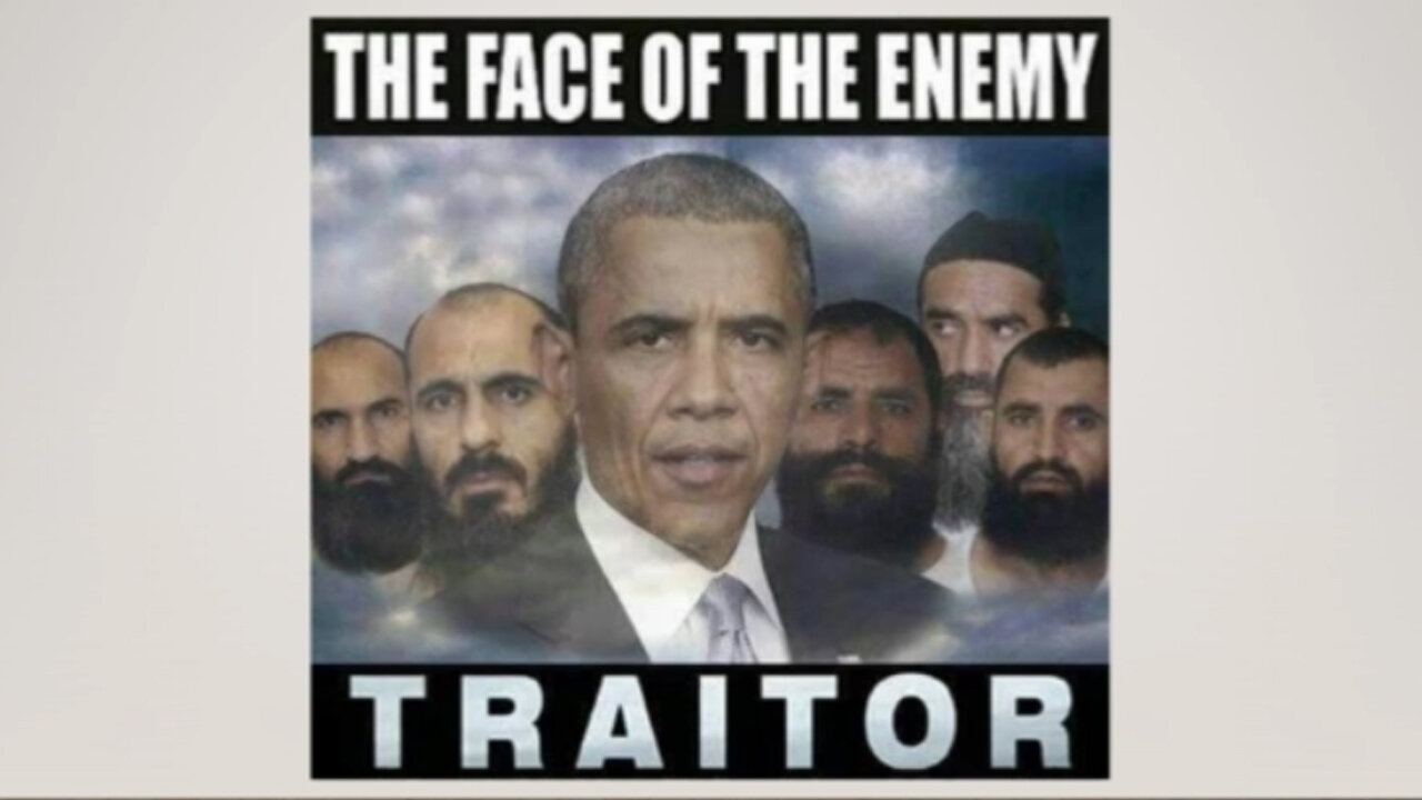 Obama TRAITOR > GITMO Now