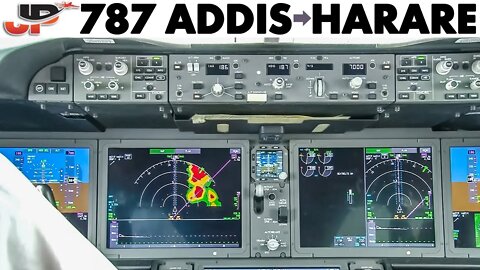 Piloting BOEING 787 Addis to Harare | Cockpit Views