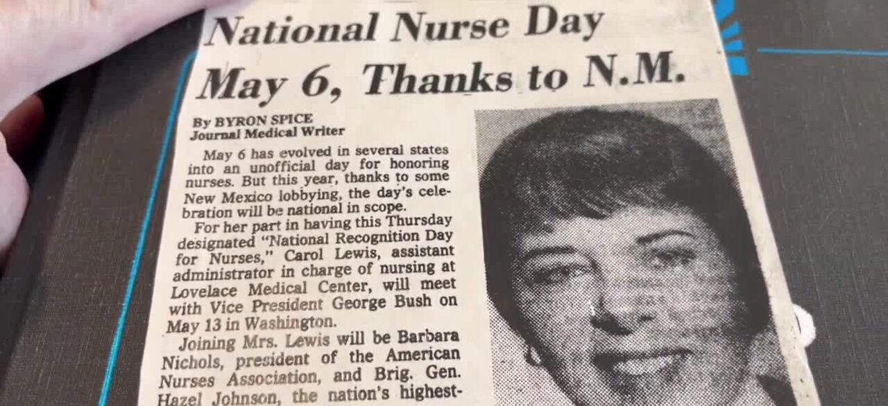 Local nurse thanks late mother for National Nurses Week