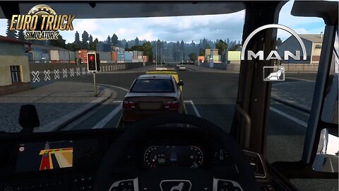 Euro Truck Simulator 2: Manchester to Brimingham Man TGX