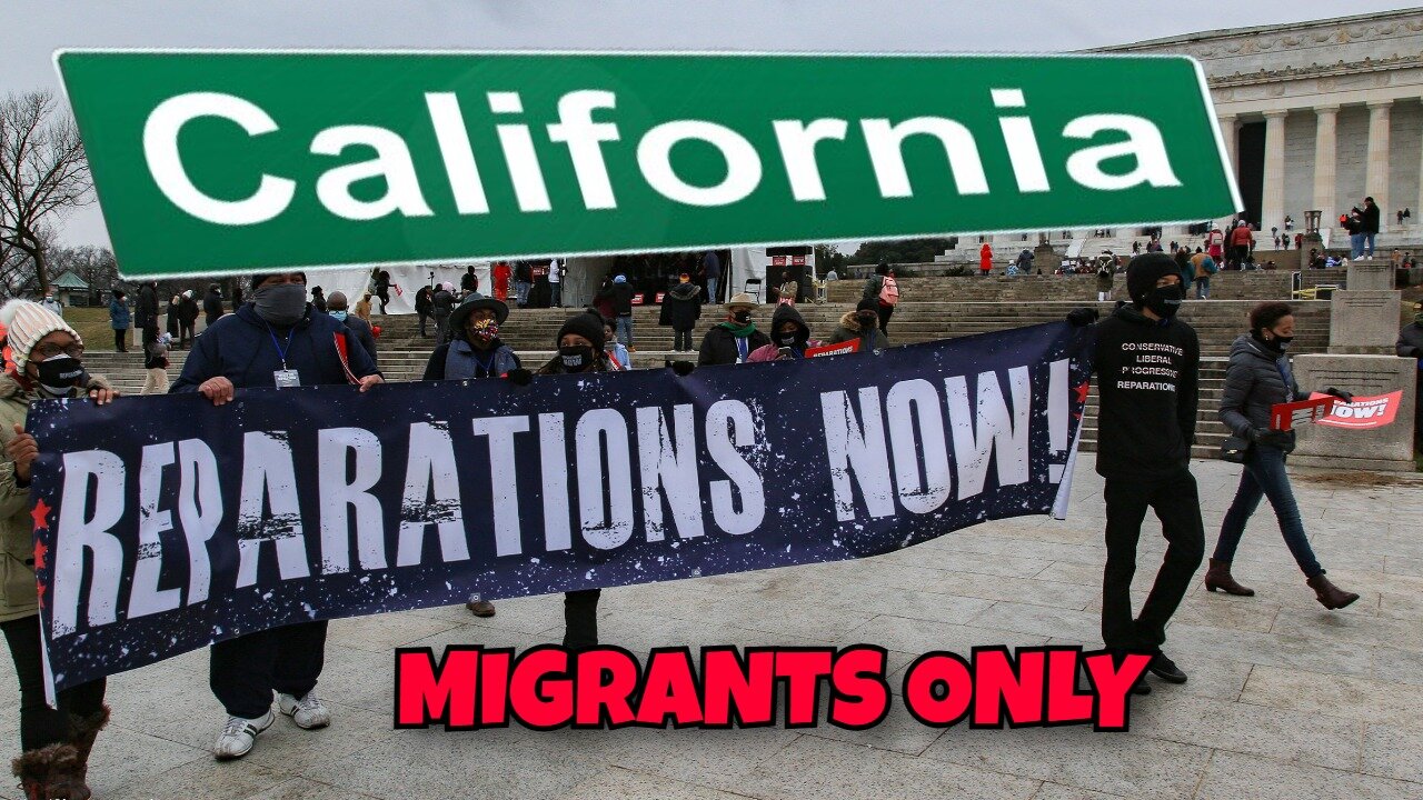 CALIFORNIA REPARATIONS IS FOR MIGRANTS ONLY