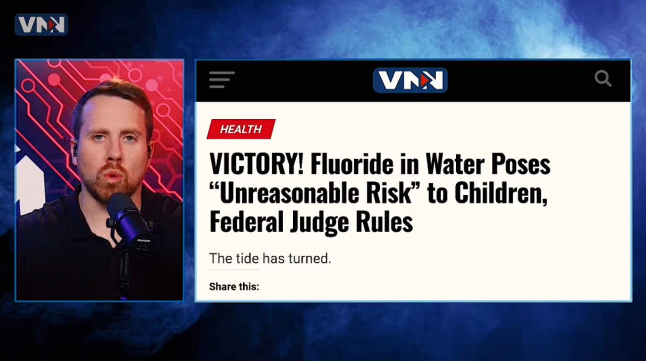 Fluoride in Water Poses “Unreasonable Risk” to Children, Federal Judge Rules