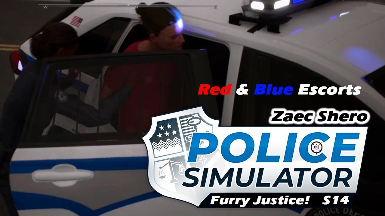 Many Red & Blue Escorts | Police Simulator: Patrol Officers (Session 14) [Old Mic]