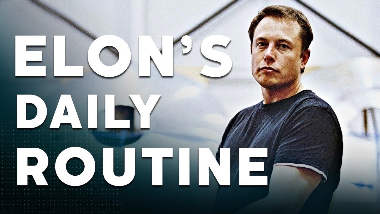 Elon Musk's Billionaire Daily Schedule!