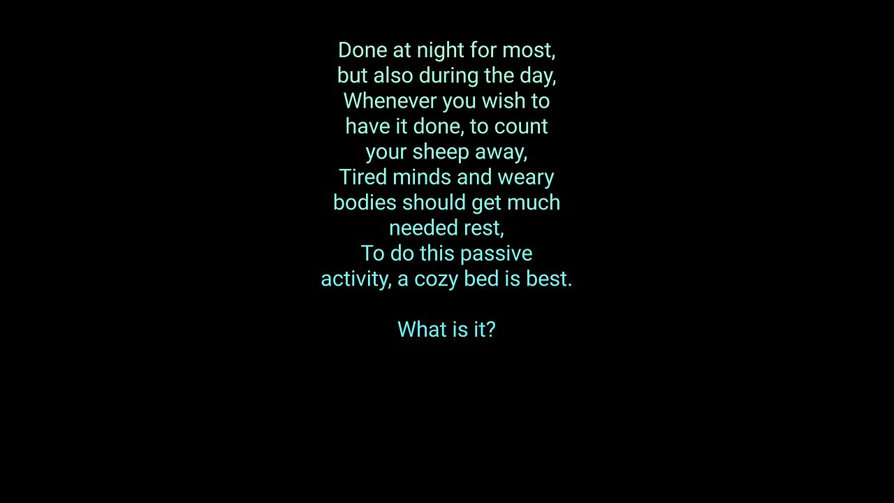 Riddles 101-13