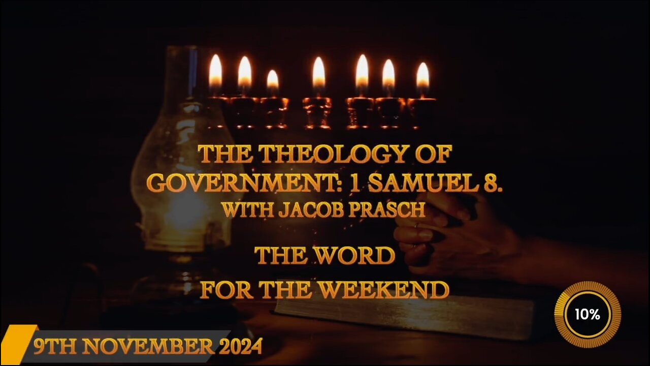 The Theology of Government 1 Samuel 8. With Jacob Prasch