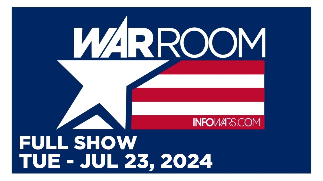 WAR ROOM [FULL] Tue 7/23/24 • Cheatle’s Job is Complete: Trump Gets Shot, She Covers It Up, Resigns
