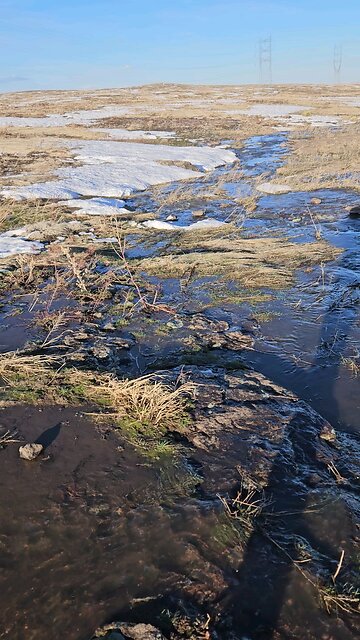 Spring runoff on first full day of spring