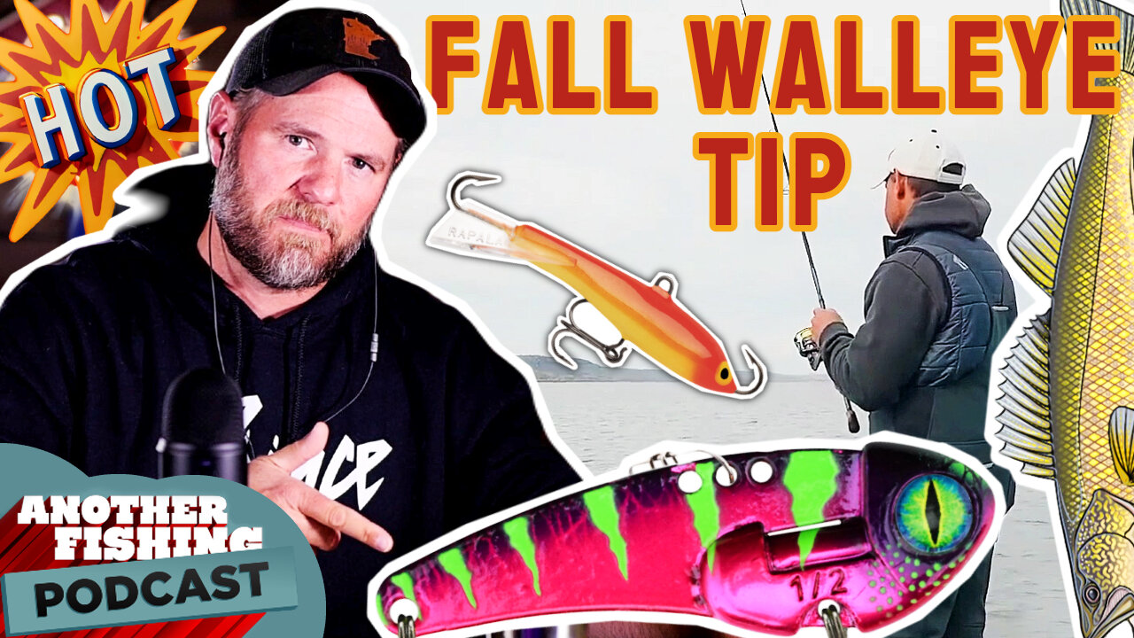 DEADLY Jigging Tip for Fall Walleyes in Rivers