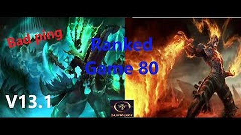 Ranked Game 80 Thresh Vs Brand Support League Of Legends V13.1