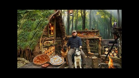 Bushcraft Shelter Day and Delicious Ethnic Food Videos