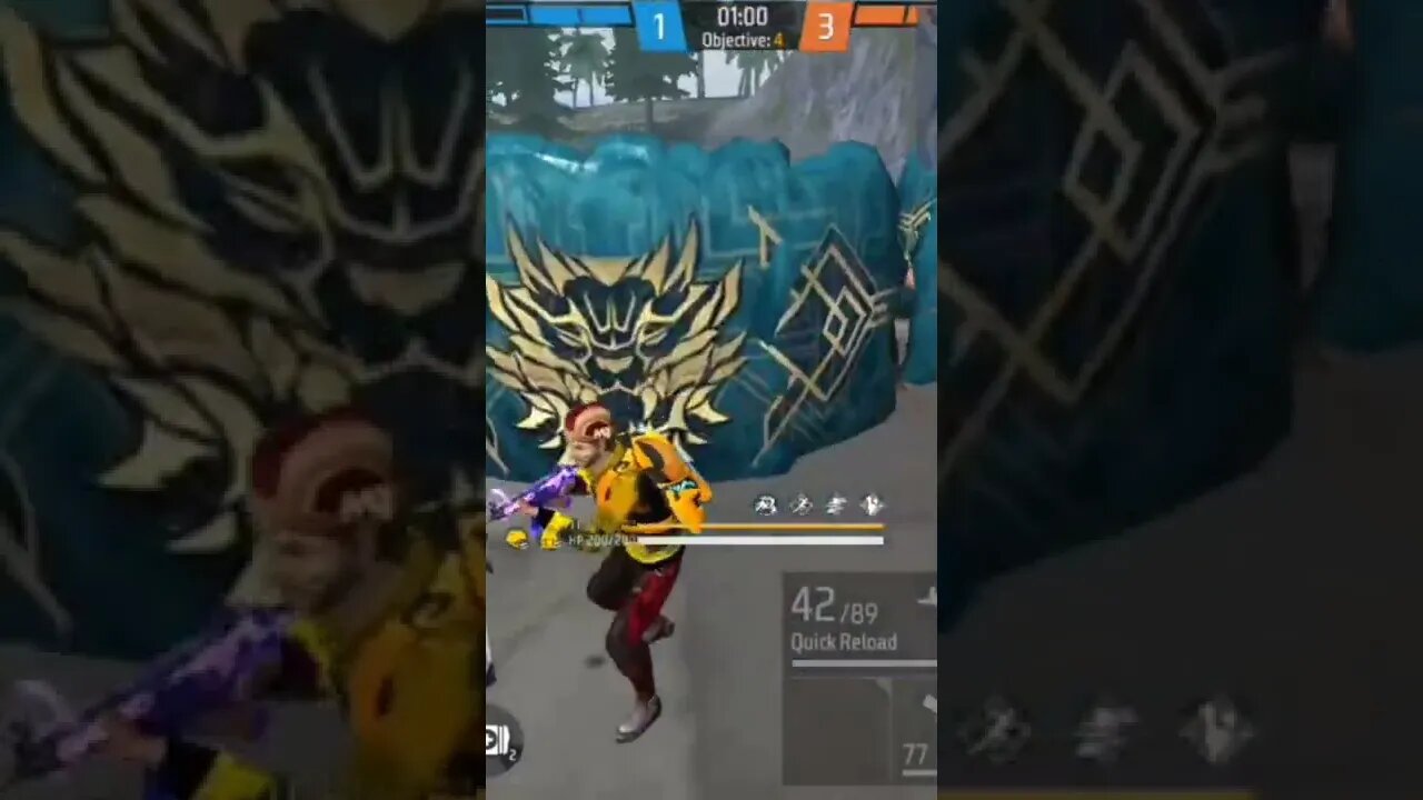 Me akela square khatam kar dia.#shorts #firefild100