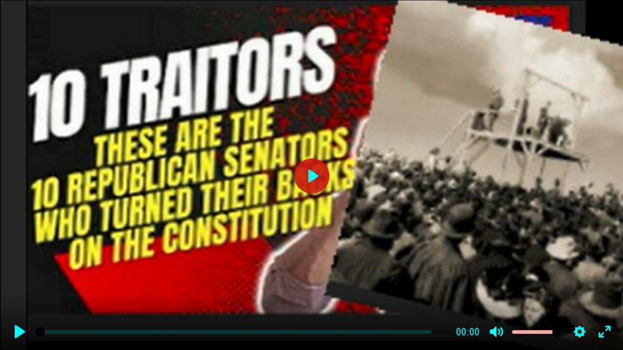 These 10 Traitor Republicans Turned Their Backs On The Constitution