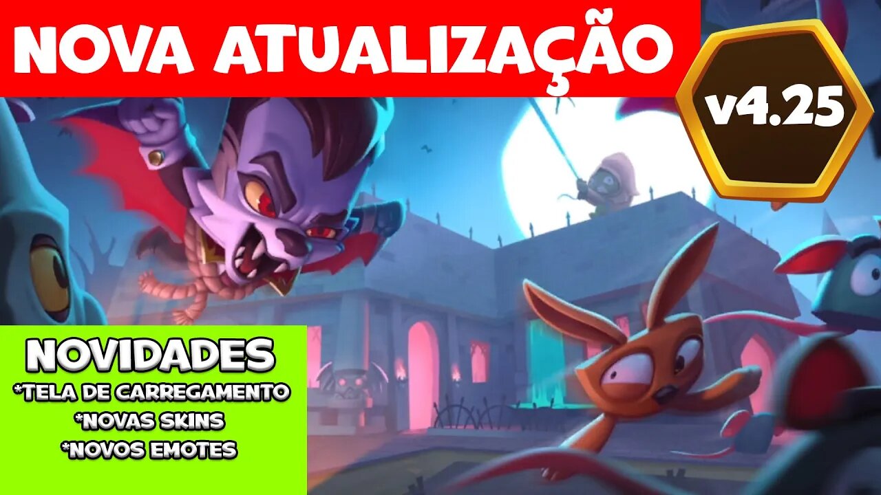 NOVA ATUALIZAÇÃO 4.25! HALLOWEEN CHEGOU SERÁ QUE TEM COISAS NOVAS? Zooba