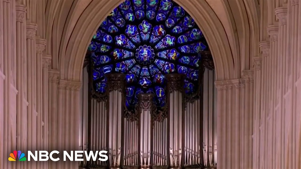 Watch: Notre Dame's organ blessed and awakened