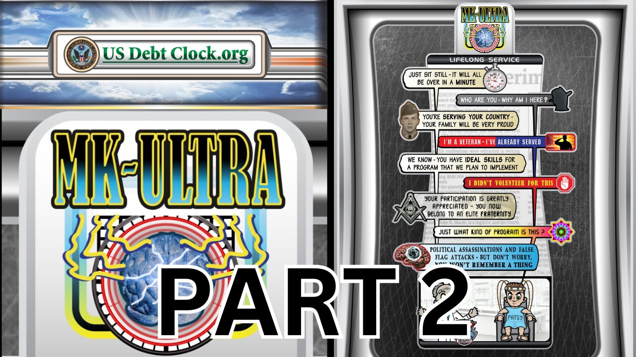 US Debt Clock: MK-ULTRA Part 2