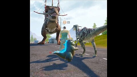 VICTOR tried to protect GODZILLA but... 🥺 #pubgmobile #UniqueAwan07 #shorts