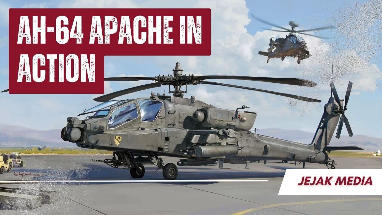 AH-64 Apacheb In Action