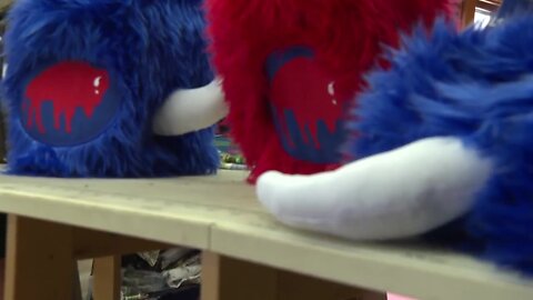 The newest Bills fashion statement. All by the hands of a non profit that employs refugees