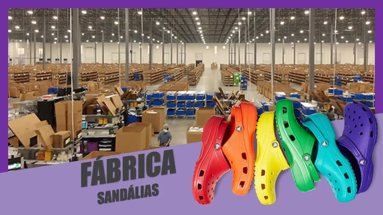 CROCS: Como Essas Sandálias São Fabricadas?