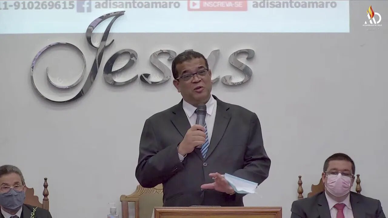 Culto da família - Pr. Jair Rodrigues (24-10-21) - ADI Santo Amaro