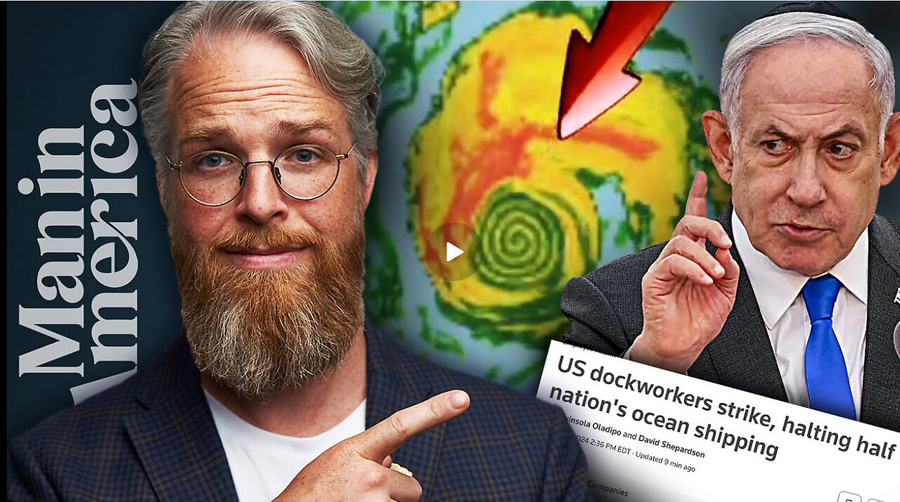 Iran Bombs Israel, Dockworkers on Strike & Hurricane Weather Weapons… GET READY!