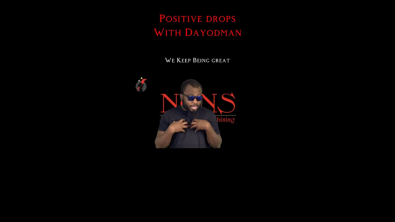 We Keep Being Great #dayodman #motivation #eeyayyahh #motivationalspeaker #wegreat