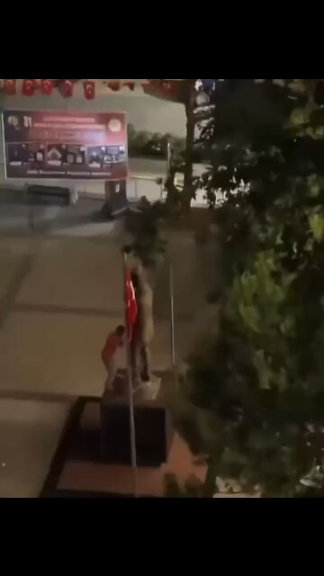 Ataturk monument attacked in Trabzon, Turkey