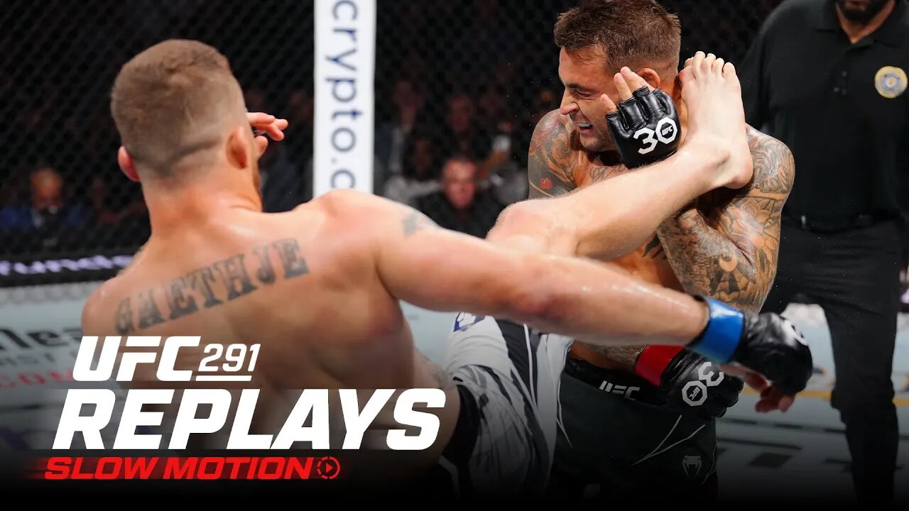 UFC 291 Highlights in SLOW MOTION!