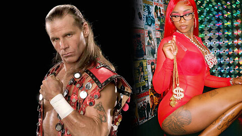 Sexyy Red & HBK Shawn Michaels coolin together