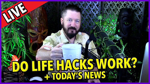 C&N 058 ☕ Do Life Hacks Work? 🔥 #lifehacks ☕ #bidenomics #zoox & Today's News