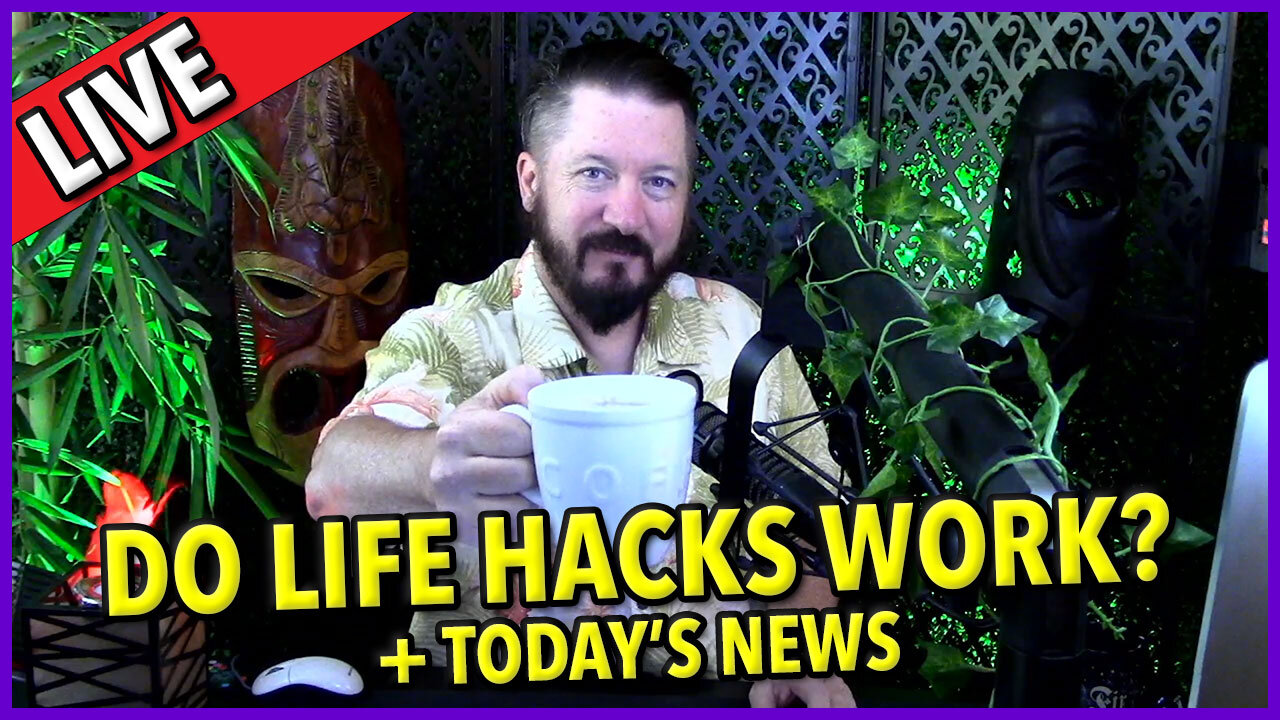 C&N 058 ☕ Do Life Hacks Work? 🔥 #lifehacks ☕ #bidenomics #zoox & Today's News