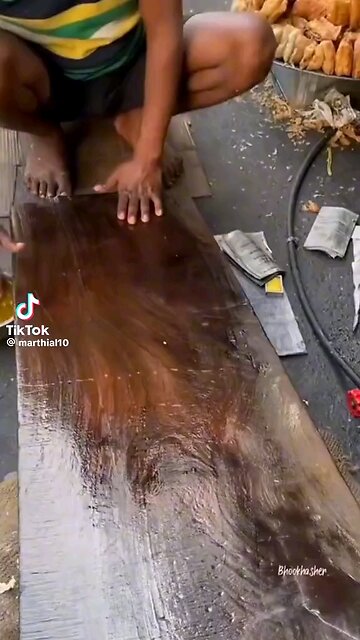 AI: Title: "Appetite Turned Sour" a man eagerly anticipating a meal, his face lit up with excitement