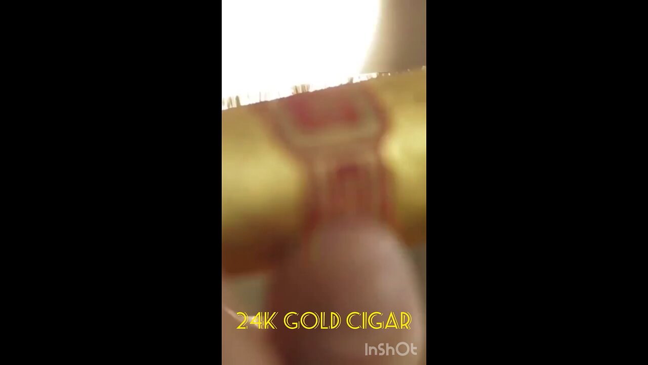 24 KARAT GOLD CIGAR