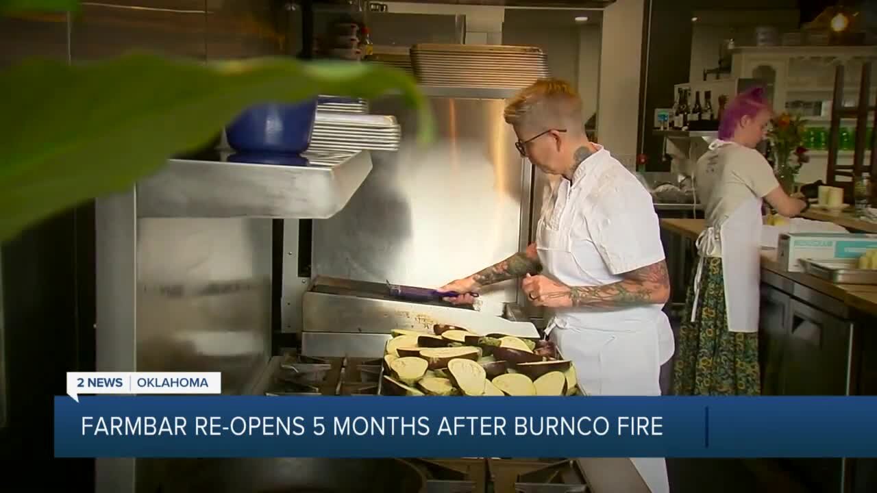 FarmBar reopening after BurnCo fire