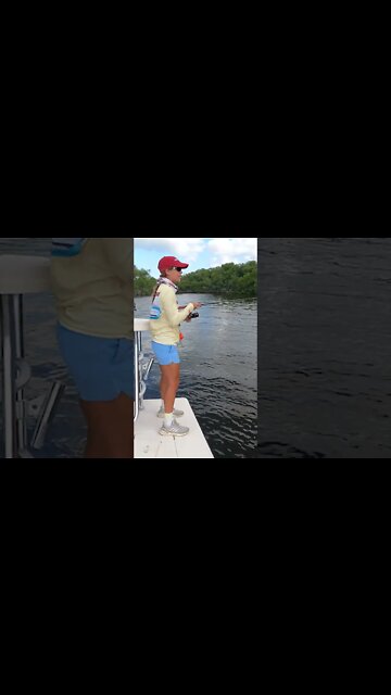 Fish On! It's a Mangy #shorts