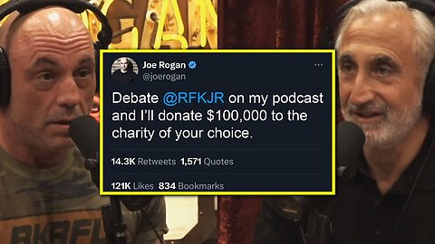 Joe Rogan: 'What Happened With Peter Hotez and Robert Kennedy JR?'