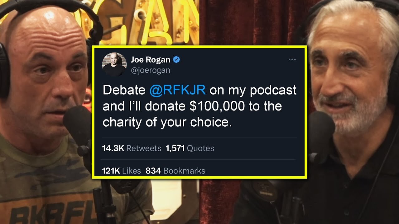 Joe Rogan: 'What Happened With Peter Hotez and Robert Kennedy JR?'