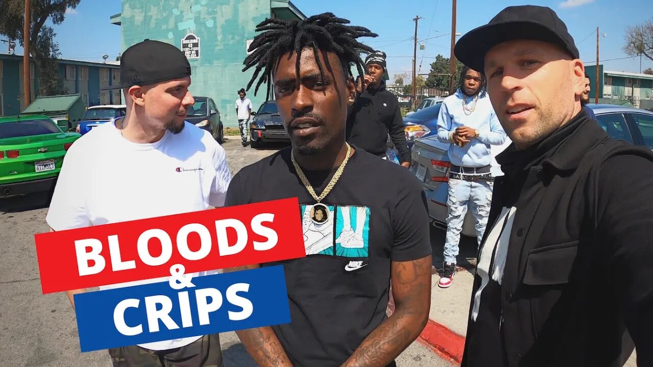 Inside LA's Most Dangerous Hoods - Meeting Bloods & Crips 🇺🇸